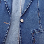 VALERIA | Sophisticated Women's Denim Blazer
