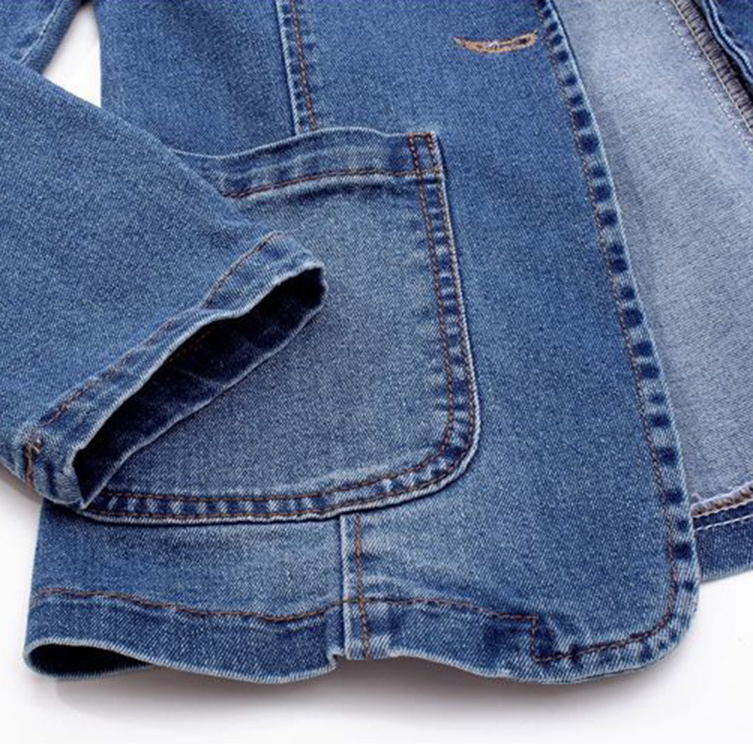 VALERIA | Sophisticated Women's Denim Blazer