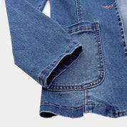 VALERIA | Sophisticated Women's Denim Blazer