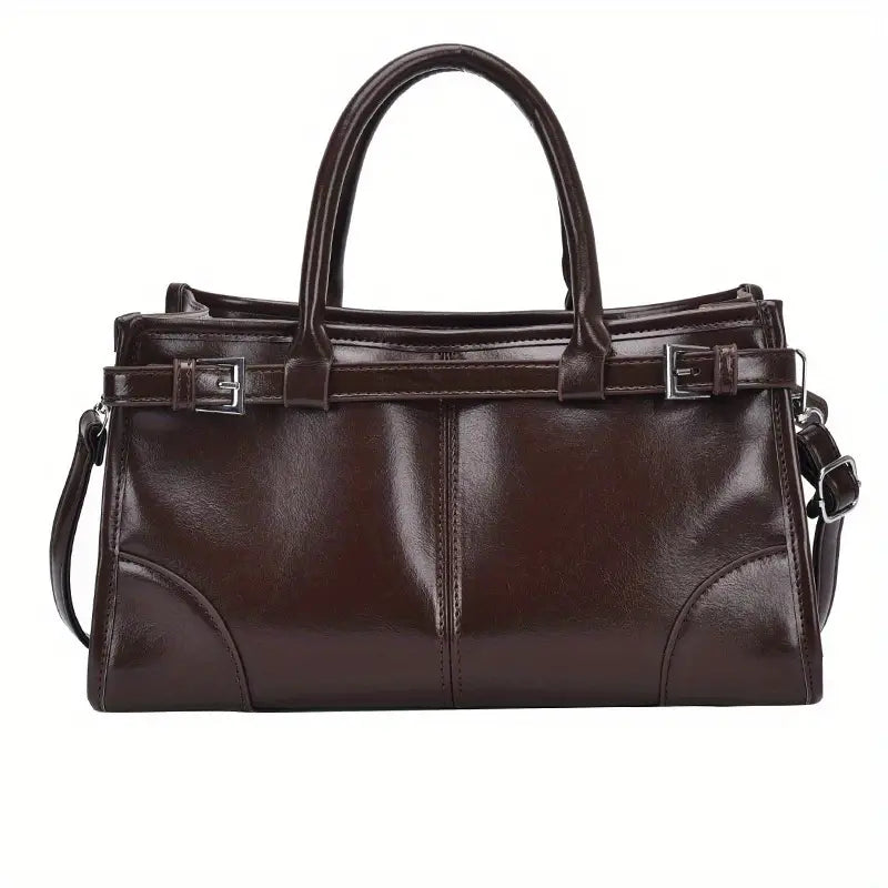 Valerie  | Elegant Structured Handbag with Detachable Strap