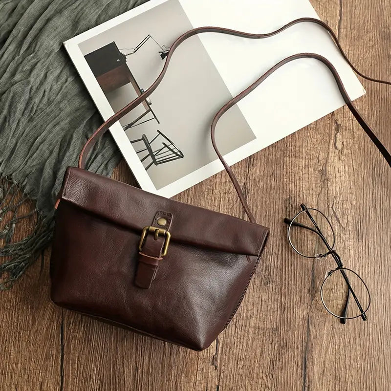 Annie | Vintage-Inspired Crossbody Bag with Buckle Detail