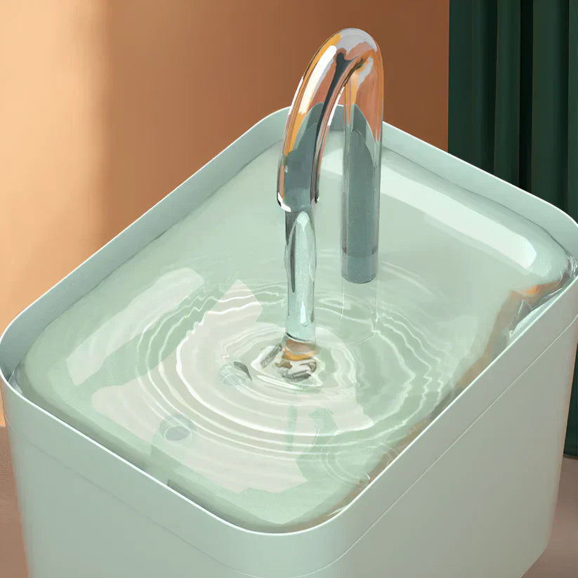 Silent automatic water fountain for cats - PureFlow