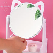 MeowGlow - Cat Ear Makeup Mirror with Storage-6