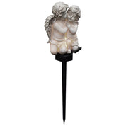 Celestial Resin Angel Lamp - Solar-Powered LED Outdoor Light for Serenity-2