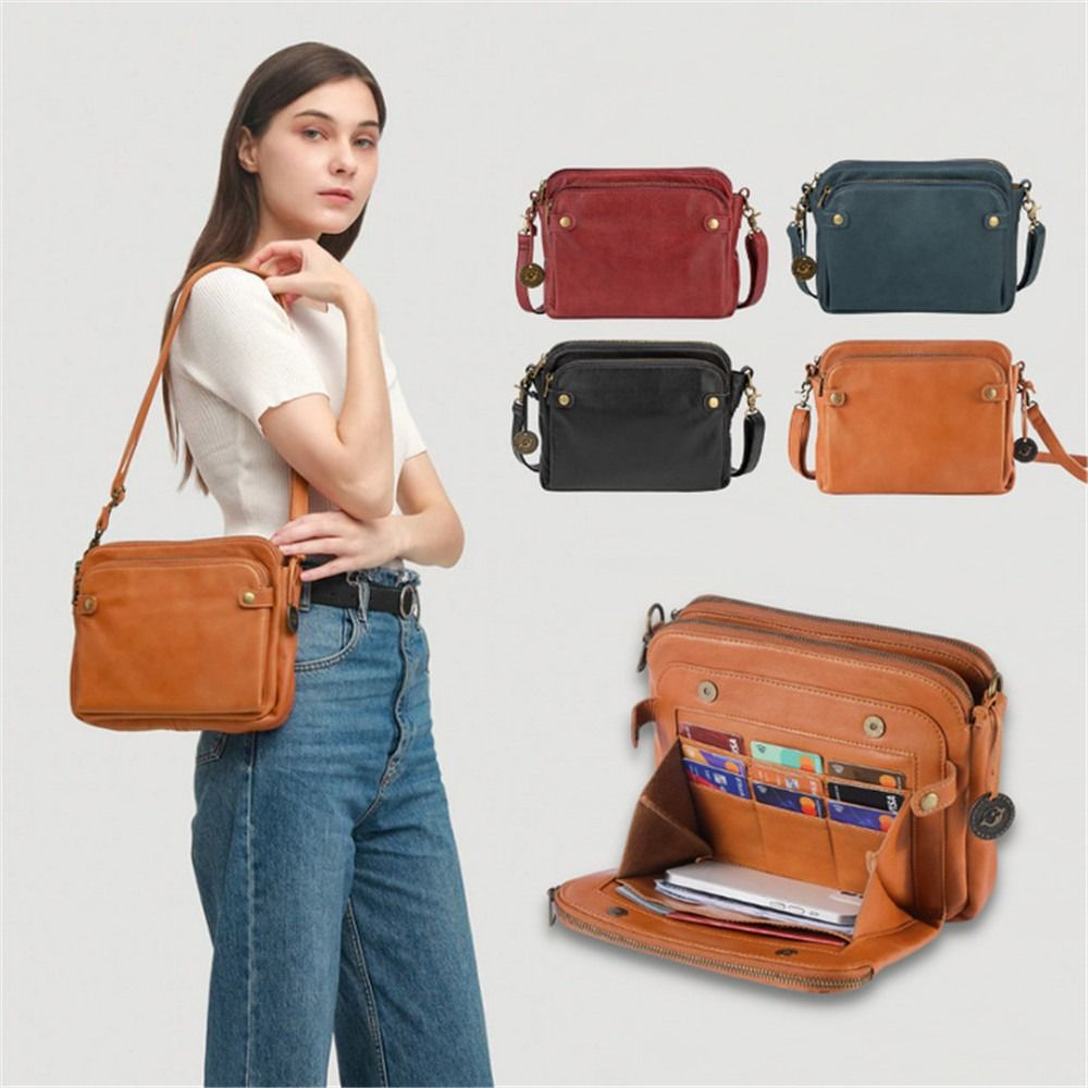 Louisa | Everyday  Sleek Multi-Pocket Crossbody Bag