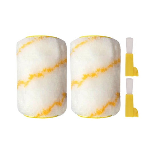 Corner and edge paint roller