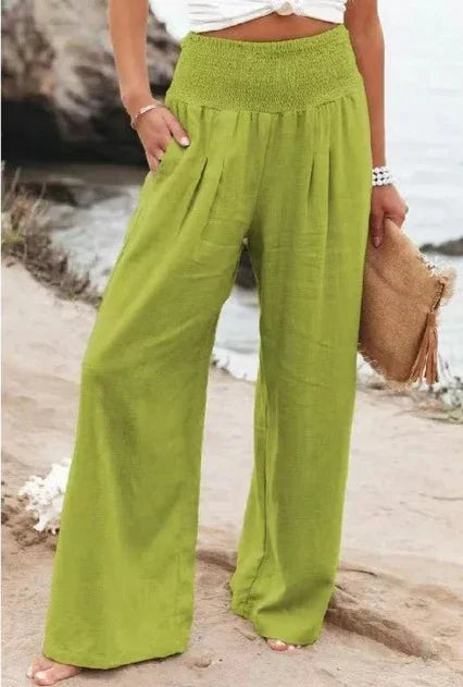 Ava | Loose fit High Waist Trousers