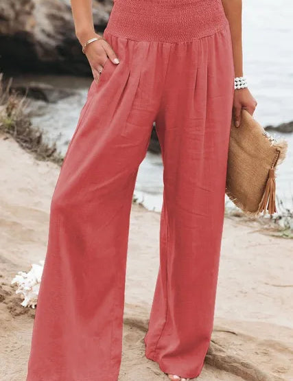 Ava | Loose fit High Waist Trousers