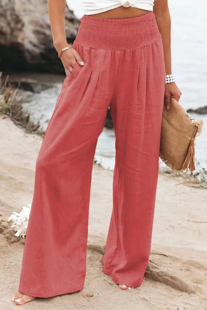 Ava | Loose fit High Waist Trousers