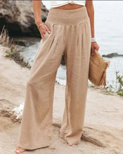 Ava | Loose fit High Waist Trousers