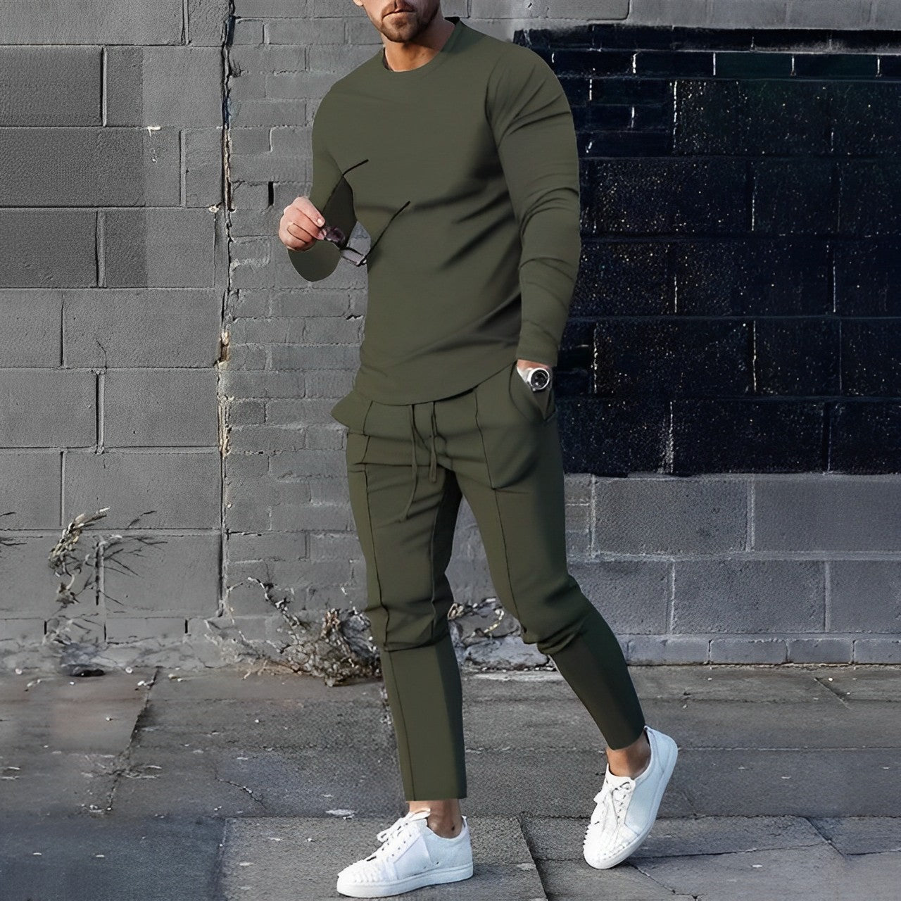 Wesley | Stylish Sweater and Jogger Set
