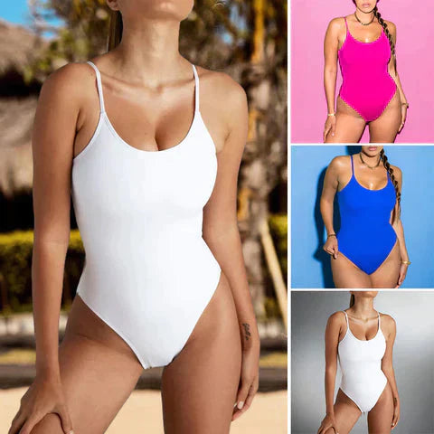 Lyanna | Stylish Braided Back Swimsuit Snatching Cord