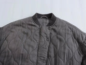 LIESEL | Women's Loose Fit Gray Bomber Jacket