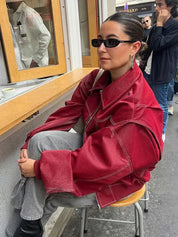 CADENCE | Burgundy Women's Jacket