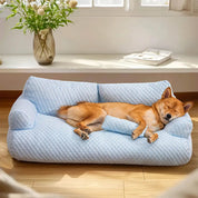 Washable plush cushion bed for pets - Cozypaws