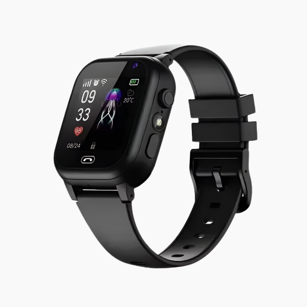 GPS smartwatch for children with video call, camera, activity tracking and IP67 waterproof-echely GPS and SOS functions 1