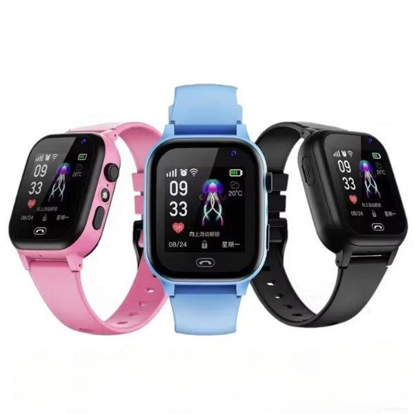 GPS smartwatch for children with video call, camera, activity tracking and IP67 waterproof-echely GPS and SOS functions 4