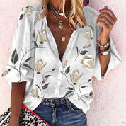 SCARLETT | Airy Floral Print Blouse