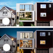 Unilateral privacy window film