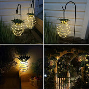 Solar Garden Lights - Waterproof Pineapple Design Outdoor Lamp with Intelligent Control-2
