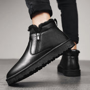 Emil | Comfortable Winter Boots with Zipper and Waterproof Fur