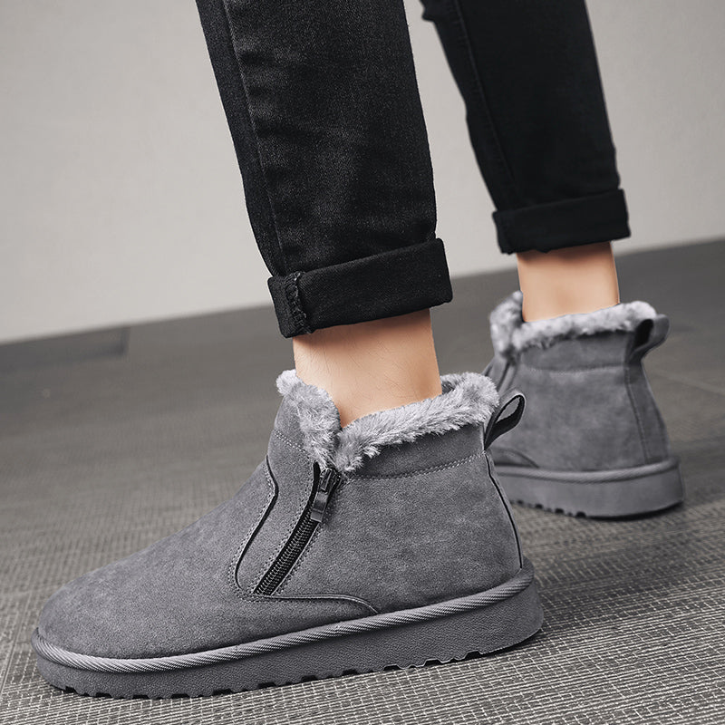 Emil | Comfortable Winter Boots with Zipper and Waterproof Fur