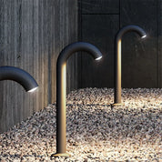 Modern IP68 Waterproof Aluminum Courtyard Pillar Light - 50,000 Hour Lifespan, Energy Efficient, Multiple Color Temperatures-1