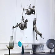 Articlimb - Climb sculpture | Interior Eyecatcher | Unique wall decoration