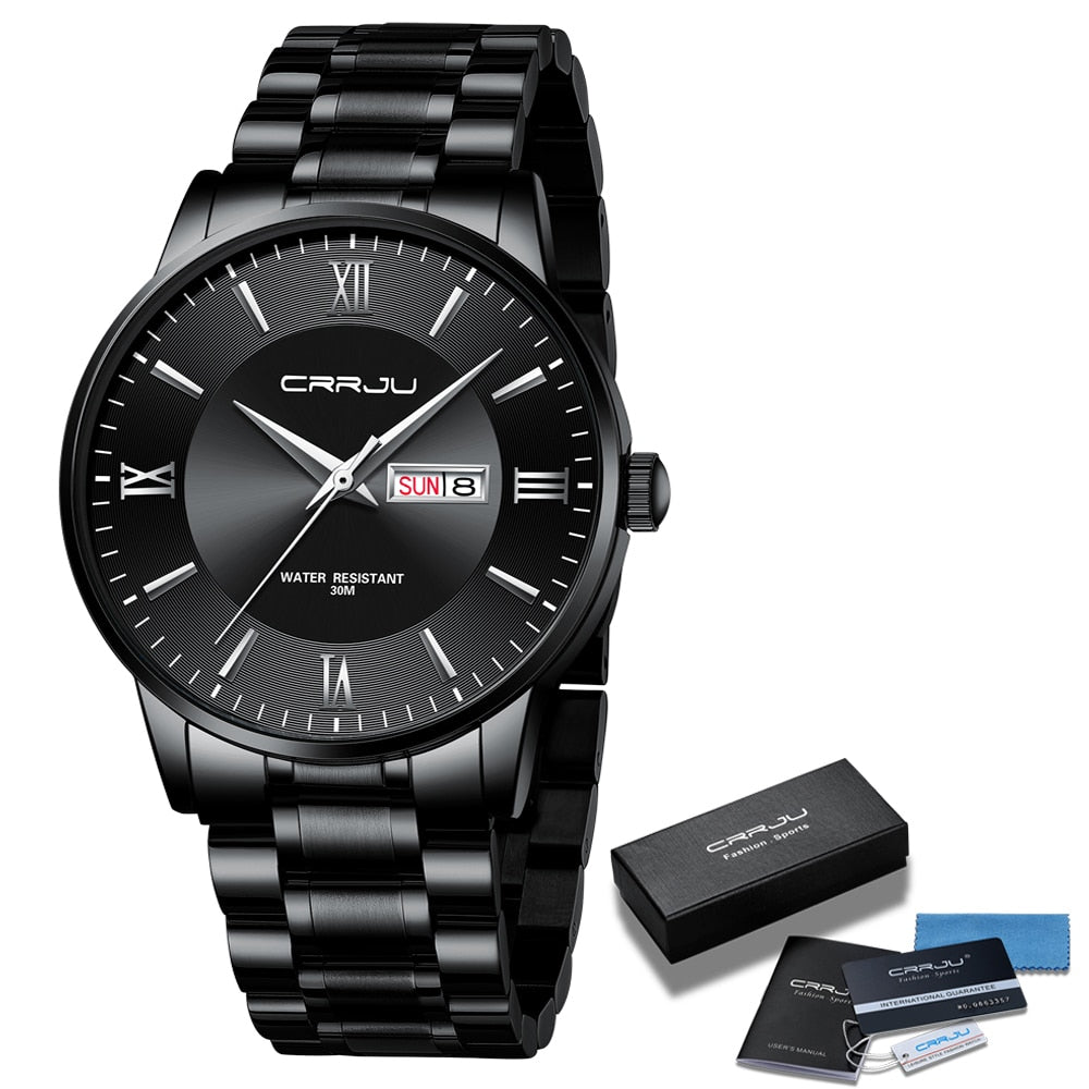 Luxury CRRJU | Waterproof Sport Watch