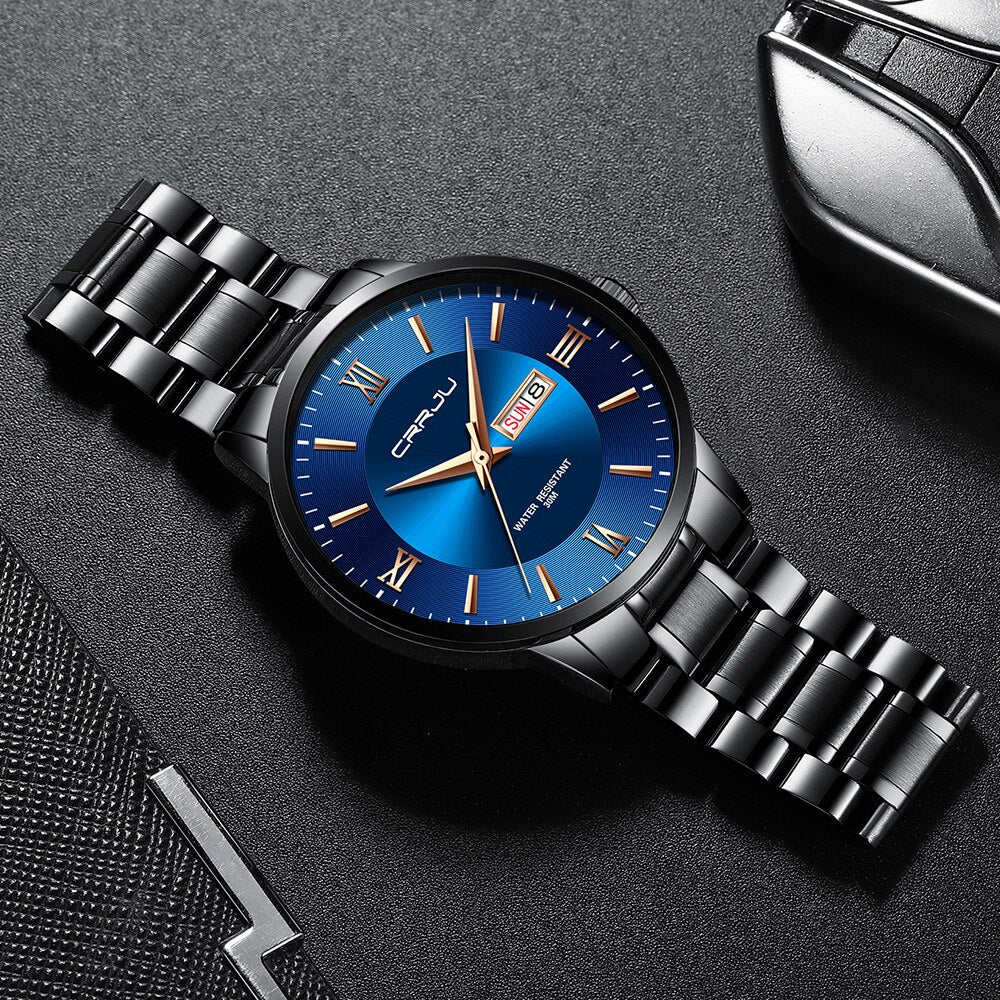 Luxury CRRJU | Waterproof Sport Watch