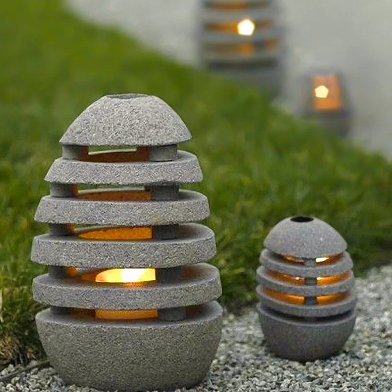 Japanese Style Outdoor Garden Lamp - Energy-Efficient LED Outdoor Light Fixture with 50,000-Hour Lifespan-1