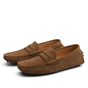 Luxurious Italian-Style Suede Loafers by HUGO