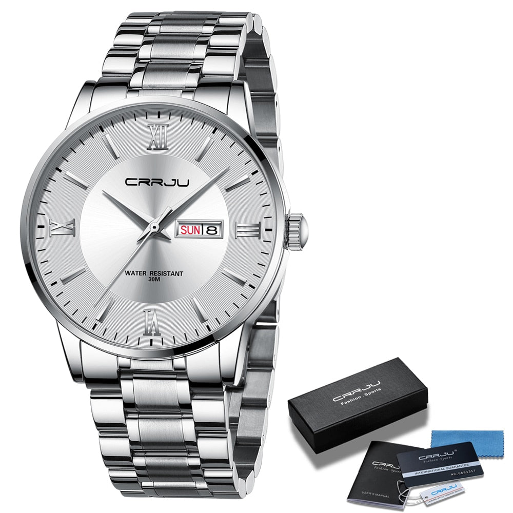 Luxury CRRJU | Waterproof Sport Watch