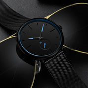 Crjju thin modern men's watch