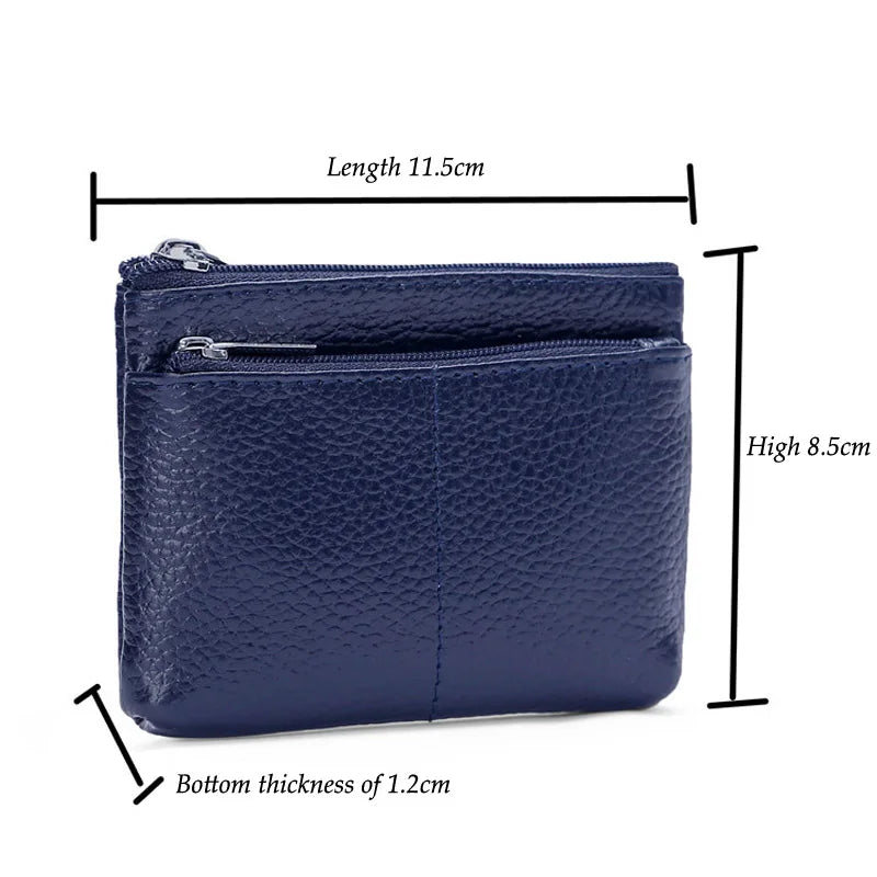 Arely | Compact Travel Bag made of Genuine Leather with Key Holder