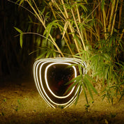 Solar Garden Light - Modern Stone Design, 50,000-Hour Lifespan, Weatherproof Outdoor LED Lights-5