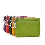 Arely | Compact Travel Bag made of Genuine Leather with Key Holder