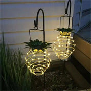 Solar Garden Lights - Waterproof Pineapple Design Outdoor Lamp with Intelligent Control-4