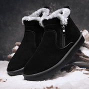 Emil | Comfortable Winter Boots with Zipper and Waterproof Fur