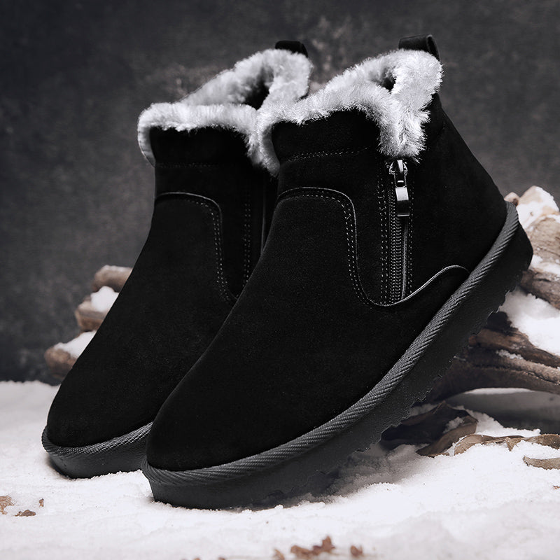 Emil | Comfortable Winter Boots with Zipper and Waterproof Fur