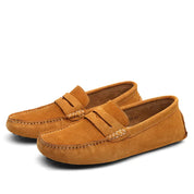 Luxurious Italian-Style Suede Loafers by HUGO