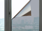 Unilateral privacy window film