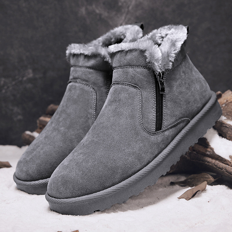 Emil | Comfortable Winter Boots with Zipper and Waterproof Fur