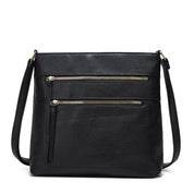 Kristina | Sleek Crossbody Bag with Dual Zipper Pockets