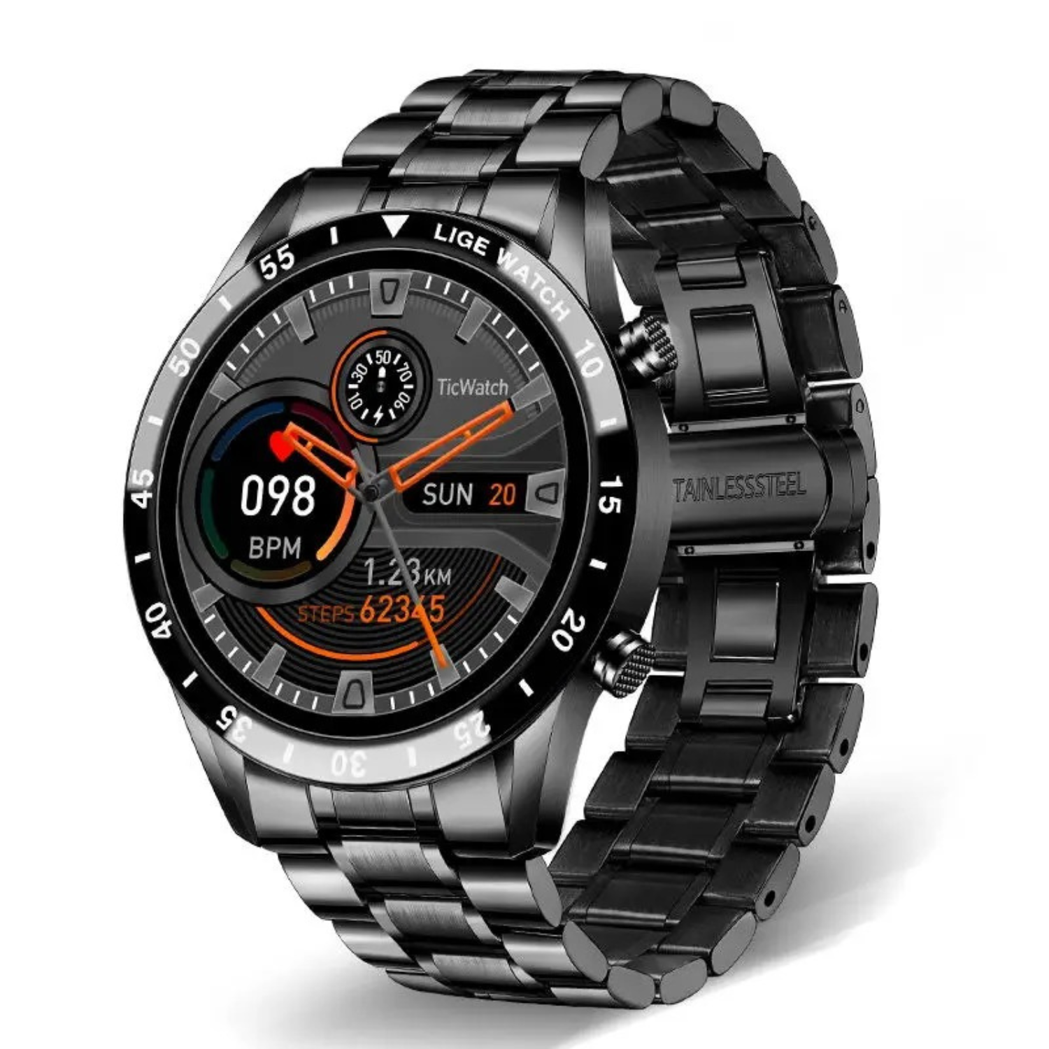 Smartwatch Deluxe | Multi-functional & luxurious appearance