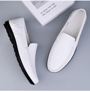 Stylish ENZO Italian Loafers for Men - Luxurious PU Leather Design