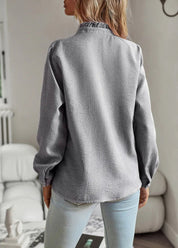 Viola | Elegant Long Sleeve Blouse for Women