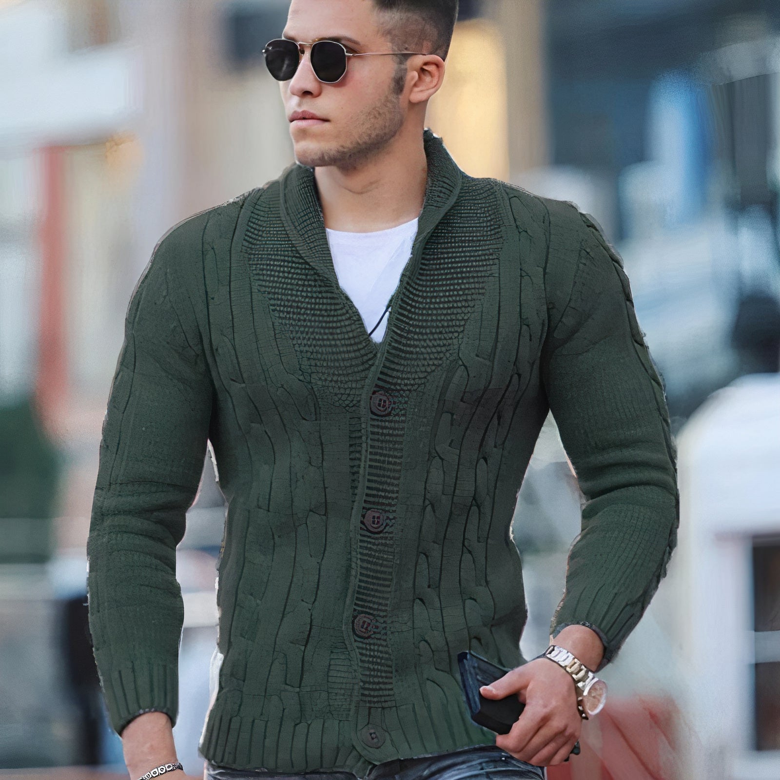 Fashionable sweater of high quality - Samuel