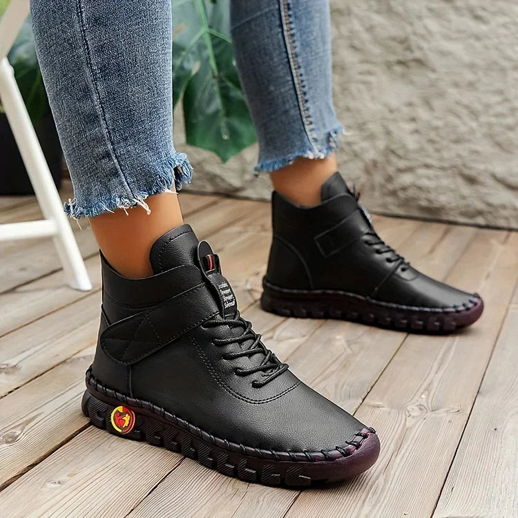Nori | Warm Sneakersboots Fleece Lined