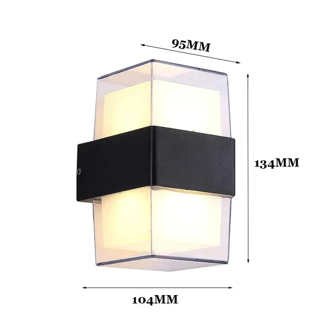 LumaWall | Contemporary Wall Lamp for Outdoor Ambience
